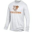 thumbnail image 2 of Men's White Bowling Green St. Falcons Keeper Long Sleeve T-Shirt, 2 of 3