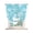 Aqua Blue, variant on Starfish Turquoise Coastal Tie Up Curtains for Kitchen Windows,Adjustable Rod Pocket Valance 45 Inch Short, Summer Nautical Shell Beach Window Treatment Balloon Roman Blind Shade, 42" x 45"