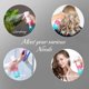 thumbnail image 5 of Flacon Vaporisateur Pour Cheveux, Flacon Vaporisateur Brume Fine Continuar, Apprivoisement Des Cheveux Du Matin, Coiffure, Vaporisateur Vide Botanique, 5 of 5
