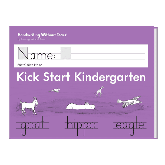 Handwriting Without Tears : Kickstart Kindergarten Handwriting Workbook (96 Pages)