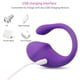 thumbnail image 5 of vibrador de punto inalámbrico bluetooth mujer aplicación de control remoto usar huevo vibrador 1 pieza púrpura, 5 of 5