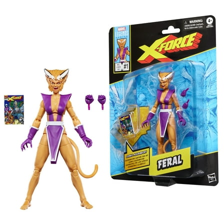 Marvel Legends Series Feral, X-Force and X-Men Comics-Inspired Action Figure