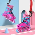 thumbnail image 4 of HORIALENCE 2 Pcs Sangle de Transport en Nylon Rouge pour Patins à Roulettes et Bottes de Ski, 4 of 5