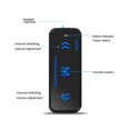 thumbnail image 3 of 2 uds Mini Walkie Talkie 400-470MHz Radio bidireccional 3W transceptor auricular orejera alimentado por USB negro, 3 of 5