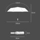 thumbnail image 2 of Paraguas con protección UV, resistente a tormentas, compacto, sistema de cierre automático paraguas noble y elegante | paraguas plegable elegante (paraguas), 2 of 6