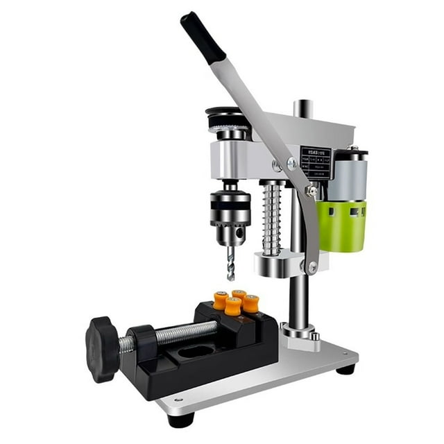 Home Mini Mini Mini Table Drill DIY Table Repair Table High Precision DC Variable Speed Drilling Electric Drill ,Easy to Operate