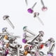 thumbnail image 4 of Sujetadores de papel Brads 100 Piezas de Sujetadores de Papel Redondos Multicolores Mini Suministros de Clavos de Metal, 4 of 7