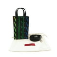 thumbnail image 4 of Pre-Owned Unused Valentino Garavani Canvas Black Multicolor Shoulder Bag..., 4 of 8