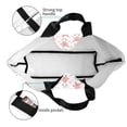 thumbnail image 4 of Fotbe Hello Rabbit Bolsa Tote Estética de Lona con Estampado para Mujer - Bolsa Reutilizable de Hombro Casual para Vacaciones, Compras, Trabajo y Gimnasio, 4 of 8