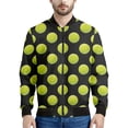 thumbnail image 4 of Chaqueta de raqueta de tenis de moda para hombre y mujer, sudaderas deportivas con estampado 3D, camisetas de calle de manga larga, chaquetas holgadas con cremallera, 4 of 4