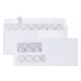 Pen+ Gear 9 Double Window Peel & Stick Envelopes, White Color, Size 3.