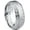 1.8 Carat Cubic Zirconia, variant on Metal Masters 1.8Ct. Mens Titanium Dome Brushed Finished Wedding Band Engagement Ring Cubic Zirconia 8mm