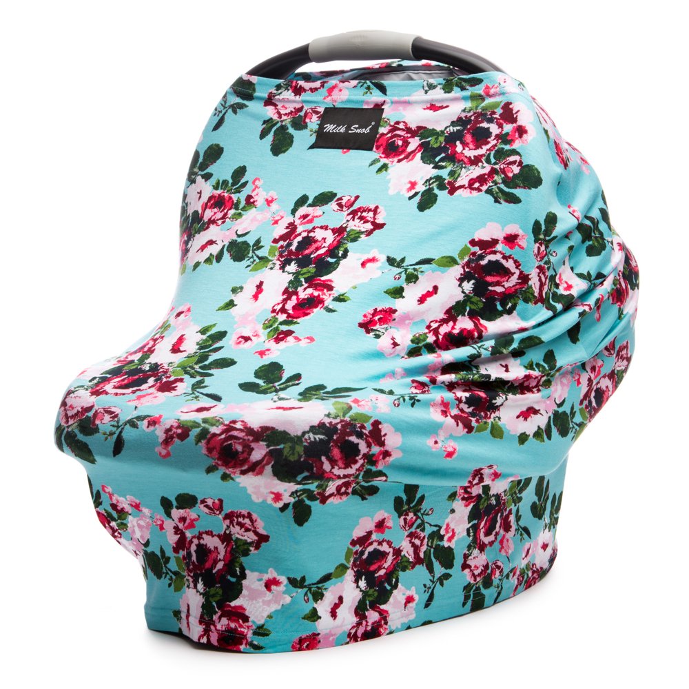 Milk Snob Infant Car Seat Cover and Nursing Cover AS
