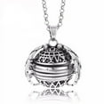 thumbnail image 6 of TYHLZJ Creative Multi-layered Wing-shaped Photo Album Necklace with 4-6 Openable Layers, Designed for DIY to Create a Personalized Photo Pendant.,golden, 6 of 6