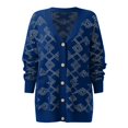 thumbnail image 5 of Vedolay Fall Sweaters for Women Open Front Casual Solid Color Knit Coat Sweaters 2023 B,S, 5 of 5