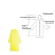 thumbnail image 3 of Xihbxyly Poncho Impermeable de Eva, Ligero y Reutilizable, Transpirable y Resistente a Desgarros, Compacto y Portátil, Ideal para Viajes y Eventos Al Aire Libre, Diseño Unisex, Tamaño 119 X 78 Cm., 3 of 6