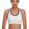 thumbnail image 3 of Padded Strappy Sports Bras For Women-activewear Tops For Yoga-Qhzl, 3 of 5