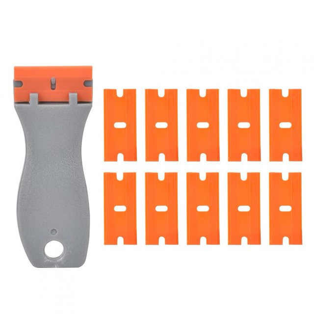 Sonew Glue Scraper, Scraper, With Ten Plastic Double-sided Blades For Mobile Phones Cleaning Glue On The LCD