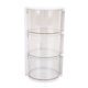 thumbnail image 1 of Soporte para brochas de maquillaje ANGGREK 3 capas Transparente para dormitorio tocador, 1 of 7