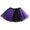 Purple, variant on HJYCHN Tutu Skirt Girls Color Block Mesh Tutu Skirt with Elastic Waistband for Carnival Party and Daily Wear Back to School Outfits for Girls 3-8Years