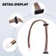 thumbnail image 5 of ATX Motherboard 4Pin to 2-Port Serial ATA SATA Hard Drive Adapter Power Cable for Lenovo IPC & Tax C, 5 of 5