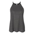 thumbnail image 1 of Bella  Canvas - Women`s Flowy High-Neck Tank - 8809, M, Dark Grey Heather, 1 of 2