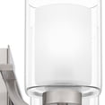 thumbnail image 5 of Quoizel Kolt 3-Light Brushed Nickel Vanity Light, 5 of 9