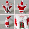 thumbnail image 3 of Conjunto de Navidad, muñeco de Papá Noel navideño, juguete que canta y baila, regalo de Año Nuevo, Navidad, 3 of 5