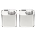 thumbnail image 4 of MasteelfCA 2Pcs Practical Tinplate Cans Tinplate Tea Storage Containers Storage Holders, 4 of 7