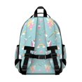 thumbnail image 3 of Unicorn and Fairy Blue Pattern Cute School Backpack Bag for School with Padded Back and Adjustable Shoulder Straps 15.25"x11.5"x5.25", 3 of 5
