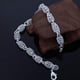 thumbnail image 1 of Pulsera para mujer, regalo para mujer, pulsera de joyería para mujer, regalo único, pulsera de cadena vacía con hebilla, adecuada para niñas y mujeres, regalos de joyería, pulsera., 1 of 4