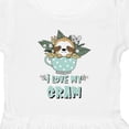 thumbnail image 4 of Inktastic Teacup Raccoon I Love My Gram Girls Toddler Dress, 4 of 5