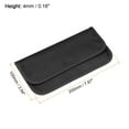thumbnail image 2 of Faraday Bag, RFID Signal Blocking Pouch Clamshell Wallet 7.87 Inch Anti-Tracking Anti-Spying Black, 2 of 5