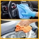 thumbnail image 3 of Paños de limpieza de microfibra, multiusos, más suaves, altamente absorbentes, sin pelusa, paño de lavado sin rayas para el hogar, cocina, coche, ventana, regalos (12 pulgadas x 12 pulgadas) ShuxiuWang 8390605956607, 3 of 5
