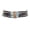 Blue, variant on Tribal Choker Necklace Rustic Beige, Adjustable Length, 4-Row