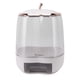 thumbnail image 1 of Contenedor de arroz para cocina, contenedor hermético para almacenar alimentos secos, contenedor para arroz, cubo dispensador de cereales para el hogar, 10000 ml, grande, blanco, 1 of 14