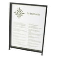 thumbnail image 2 of Cal-Mil 1264 Black Iron Collection 8.5 x 11" Sign Holder", 2 of 2