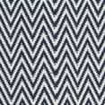thumbnail image 6 of SAFAVIEH Montauk Siomha Chevron Cotton Area Rug, Navy/Ivory, 2'6" x 4', 6 of 6