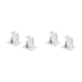 thumbnail image 2 of QualitChoice 2PCS Fishing Rod Racks Wall Mounted Pole Clamp Sturdy Clips Organizer Multifunctional Brackets Bathroom Bar Hook White 2Set, 2 of 6