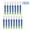 White, variant on Grout Pen White Tile Grout Paint Marker: Waterproof Tile Grout Colorant and Sealer Pens for Cleaner Looking Floors & Whitener without Bleach - Narrow 5mm, 15 Pack with Extra Tips (60mL) - Gray