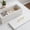 White, variant on Decorative Marble Rectangular Box with Handle for Home Decor - Modern Organizer for Jewelry and Keepsake Storage - Decor Box for Bedroom, Living Room, and Shelf Accent - 8", Ivory & Gray