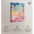 thumbnail image 2 of Joyful Rainfall I Canvas Modern Color Abstract by Art Remedy, Gallery Wrapped, 10" x 15", 2 of 7