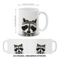 thumbnail image 4 of WIRESTER 11 Oz Ceramic Tea Cup Coffee Mug, Raccoon, 4 of 7