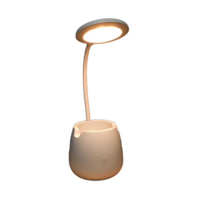 Usb to Usb Cable Three-Speed Eye Protection Desk Lamp Learning Usb Dormitory Student Homework Pen Eye Protection Desk Lamp Rechargeable Dormitory Bedside Reading Lamp Lamp with Usb