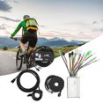 thumbnail image 4 of Electric Bike Conversion Kit, Electric Bike Controller Display 36V 48V  Heat Dissipation Waterproof Clear Date With LED S800 Display For 250W Bicycle Motor, 4 of 8