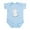 Sky Blue, variant on CafePress - Ghost Infant Bodysuit - Baby Light Bodysuit, Size Newborn - 24 Months