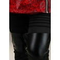thumbnail image 4 of Women's Leather Devil Costume, 4 of 10