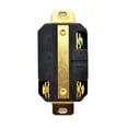 thumbnail image 3 of Superior Electric?YGP018F?Twist Lock Wall Mount Electrical Receptacle 3 Wire, 20 Amps, 125V, NEMA L5-20R, 3 of 6