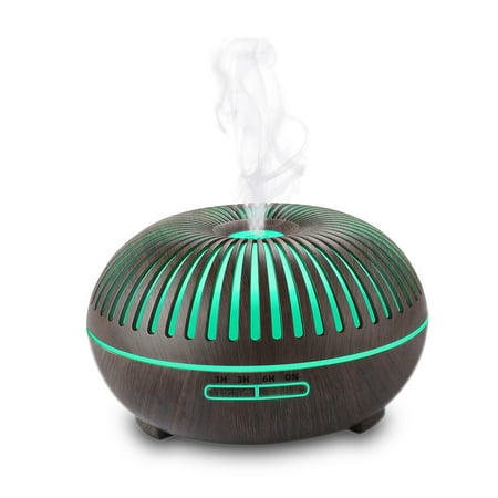 

Dido Aroma Diffuser 300ml LED Light Essential Oil Air Humidifier Remote Control Adjustable Mist Sprayer US Plug