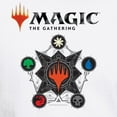 thumbnail image 3 of CafePress - Magic Mana Symbols T Shirt - Men's White Classic Cotton T-Shirts, 3 of 4